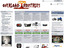 Tablet Screenshot of overloadindustries.com